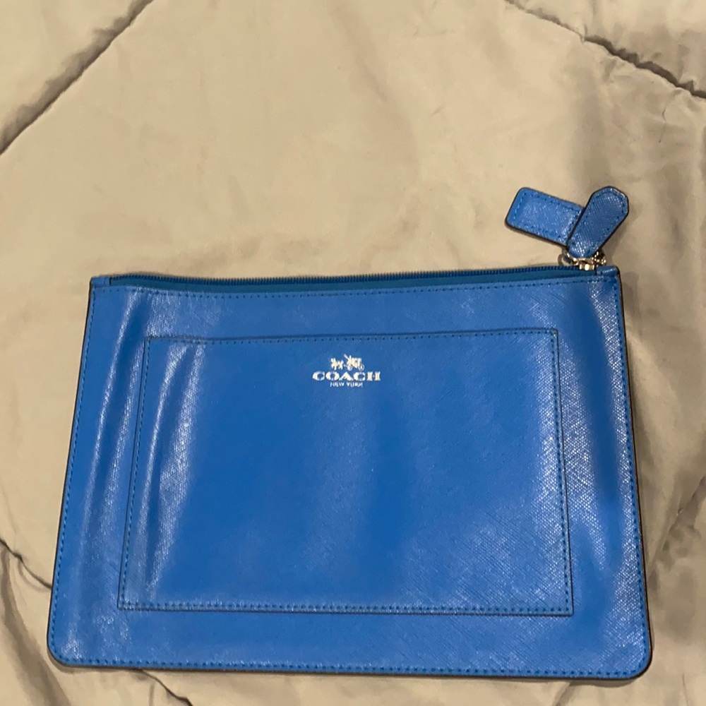 Faux Coach Pouch